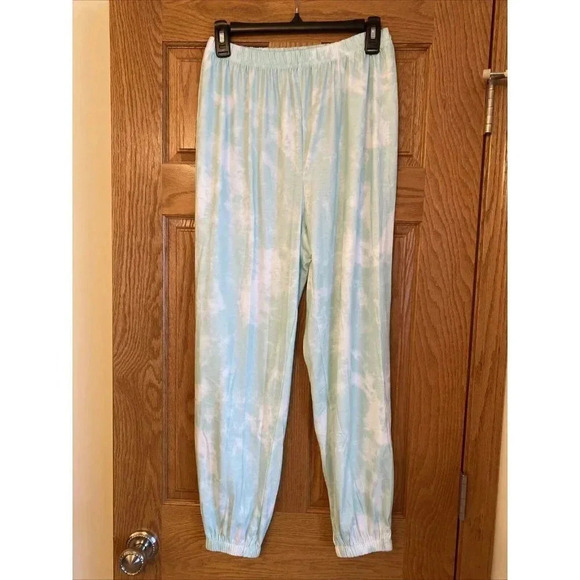 SHEIN Pants - Shein Tye-Dye Mom Lounge Pants Size S 4 High Rise Taper Leg